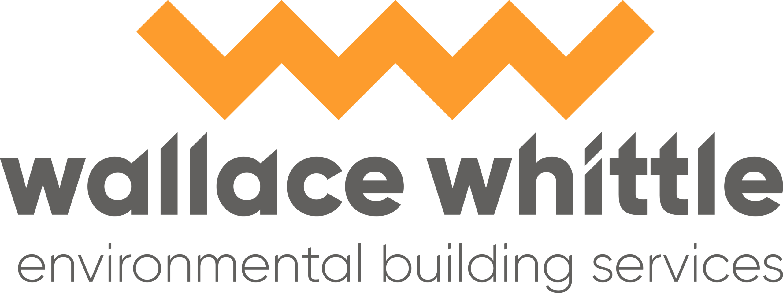 Wallace Whittle Logos 2023 Update WW Logo Stacked Strapline Orange and Grey T scaled