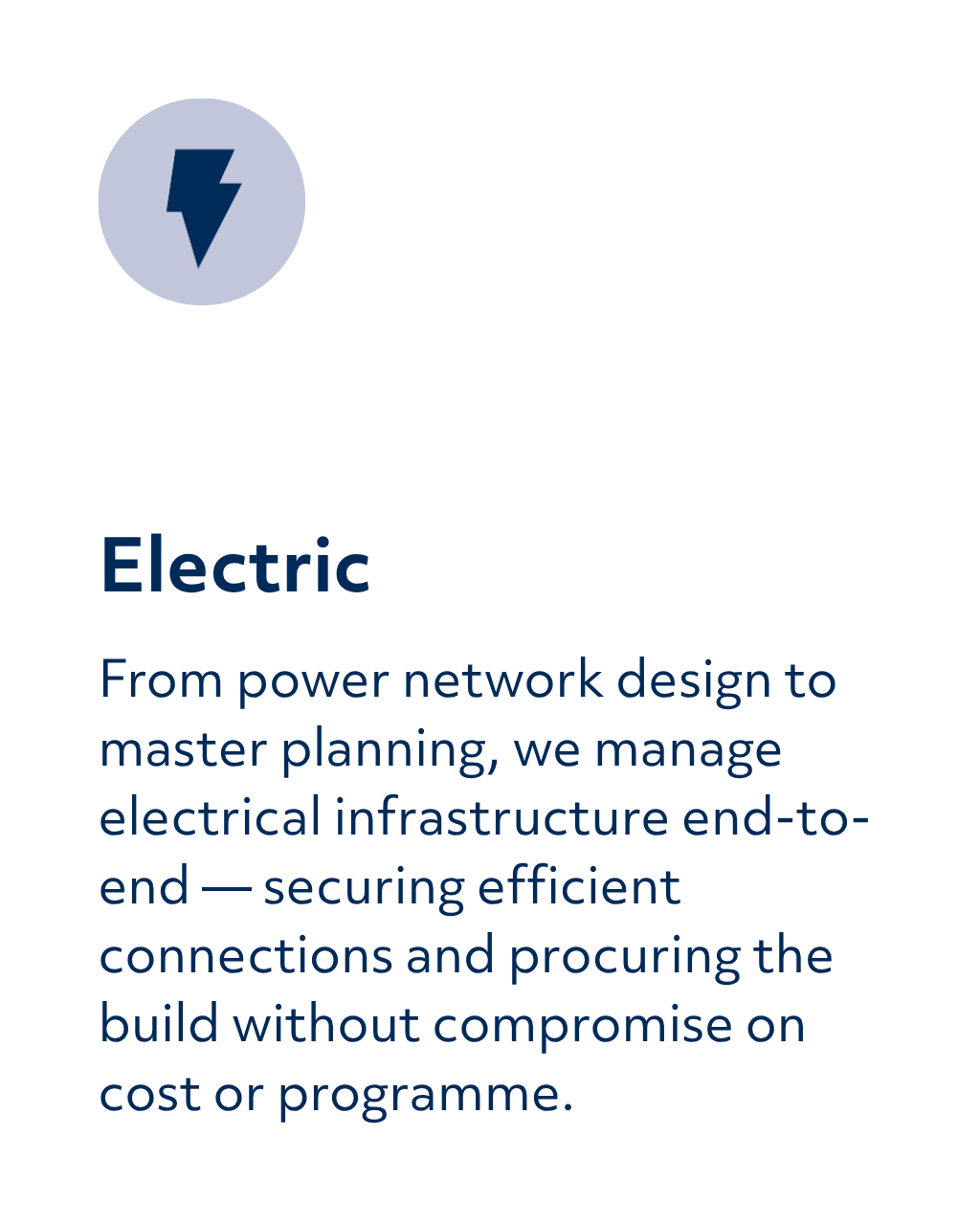 Electric